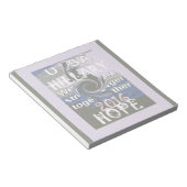 Hoop dat Hillary USA we sterker met elkaar zijn Notitieblok (Schuin)