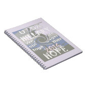 Hoop dat Hillary USA we sterker met elkaar zijn Notitieboek (Rechterzijde)