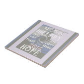 Hoop dat Hillary USA we sterker met elkaar zijn Tegeltje (Zijkant)