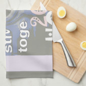 Hoop dat Hillary USA we sterker met elkaar zijn Theedoek (Quarter Fold)