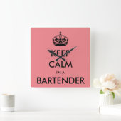 HOOP DAT IK EEN BARTENDER BEN VIERKANTE KLOK (Huis)