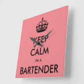 HOOP DAT IK EEN BARTENDER BEN VIERKANTE KLOK (Hoek)