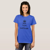 HOOP DAT IK EEN BARTENDER T-Shirt BEN (Voorkant volledig)