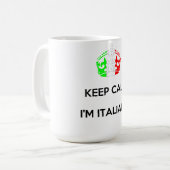 HOOP DAT IK ITALIAANS BEN! KOFFIEMOK (Voorkant links)