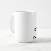 HOOP DAT IK ITALIAANS BEN!!! KOFFIEMOK (Voorkant links)