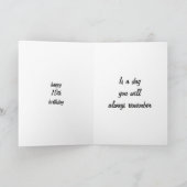 HOOP DAT JE "15e" GROOTTE MEMORABLE IS! Kaart (Binnen)