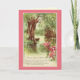 Hoop dat je beter bent kaart