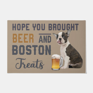 Hoop dat je bier en Boston behandelt Deurmat