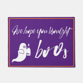 Hoop dat je boeken hebt meegebracht Grappige Hallo Deurmat