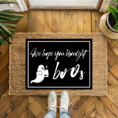 Hoop dat je boeken hebt meegebracht Grappige Hallo Deurmat