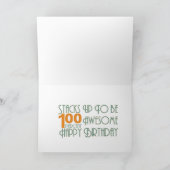 Hoop dat je dag een Geweldige verjaardag wordt Kaart (Binnen)