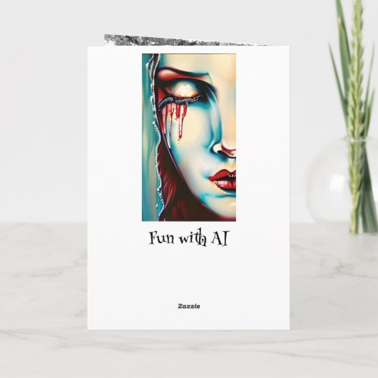 Hoop dat je dag glinstert kaart (Achterkant)