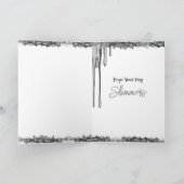 Hoop dat je dag glinstert kaart (Binnen)