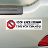 Hoop dat je geen huur geeft... bumpersticker (Op auto)