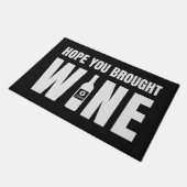 Hoop dat je het Wijnmonogram hebt gerooid Jaar Aan Deurmat (Schuin)