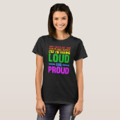 Hoop dat je je oordopjes bij de hand hebt gay prid t-shirt (Voorkant volledig)