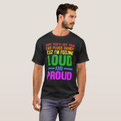 Hoop dat je je oordopjes bij de hand hebt gay prid t-shirt (Voorkant volledig)