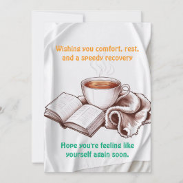 Hoop dat je je weer als jezelf voelt kaart