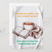 Hoop dat je je weer als jezelf voelt kaart (Voorkant / Achterkant)