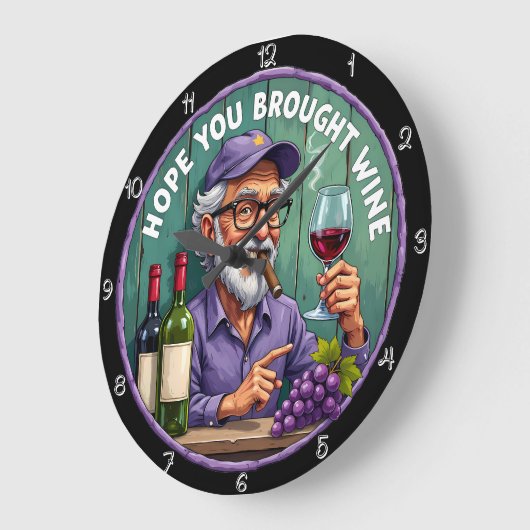 Hoop dat je oude wijn Man hebt meegenomen Grote Klok (Hoek)