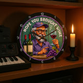 Hoop dat je oude wijn Man hebt meegenomen Grote Klok