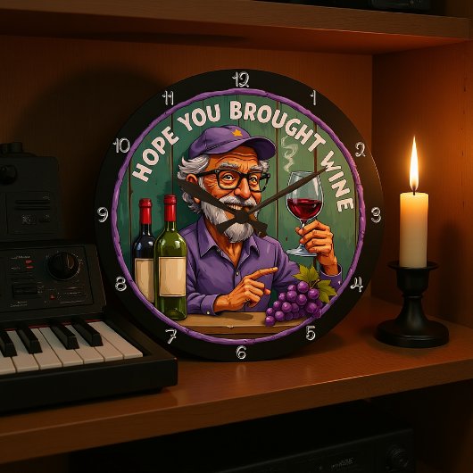 Hoop dat je oude wijn Man hebt meegenomen Grote Klok