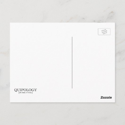 Hoop dat je slim Briefkaart krijgt (Achterkant)