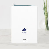 Hoop dat je Vaderdag een grappige ezel schopt Kaart (Achterkant)