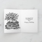 Hoop dat je verjaardag een roman is | Binnenste kl Kaart (Binnen)