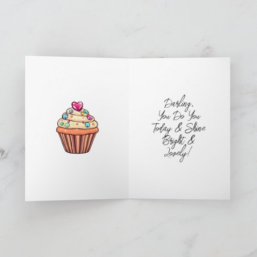 Hoop dat je verjaardag fantastisch is! Drag Queen Kaart (Binnen)