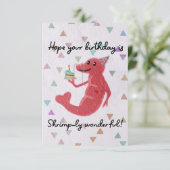 Hoop dat je verjaardag is garnalen-ly geweldig! Bi (Staand voorkant)