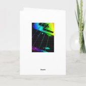 "Hoop dat je verjaardag net zo hard gaat als jij" Kaart (Achterkant)