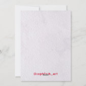 Hoop dat jullie kerst goed is voor de walvis! feestdagenkaart (Achterkant)