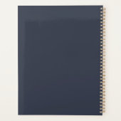 Hoop de anker van de sol Floral-religie Planner (Achterkant)