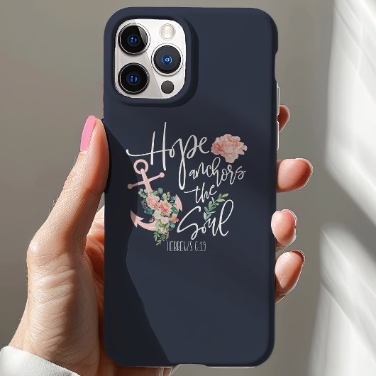 Hoop de Christelijke sol Floral Case-Mate iPhone Case