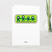 Hoop, de Kaart van de Ziekte van Lyme van de (Achterkant)