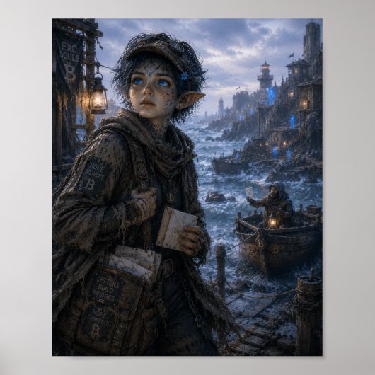 Hoop / De Postbode / De Verwoeste Kust Poster (Voorkant)