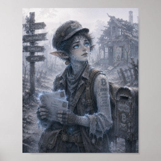 Hoop / De Postbode / Het Verlaten Dorp Poster (Voorkant)