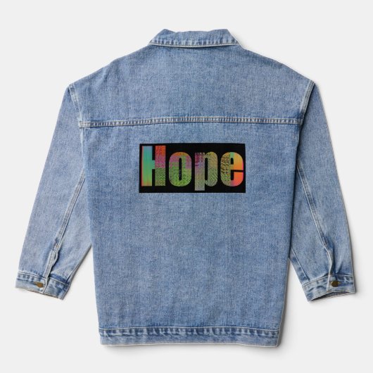 HOOP DENIM JACKET (Achterkant)