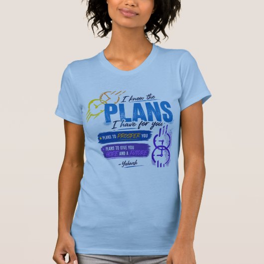 Hoop. Doel. Belofte. T-shirt (Voorkant)