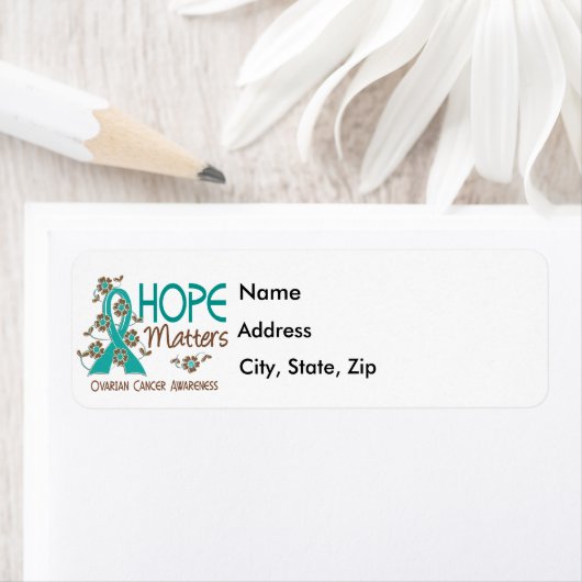 Hoop doet ertoe 3 eierstokkanker etiket (Insitu)