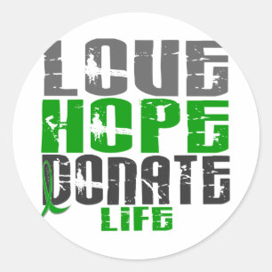 HOOP DONAAT LIFE T-Shirts, Gifts & Apparel Ronde Sticker