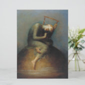 Hoop (door George Frederick Watts) Kaart (Staand voorkant)