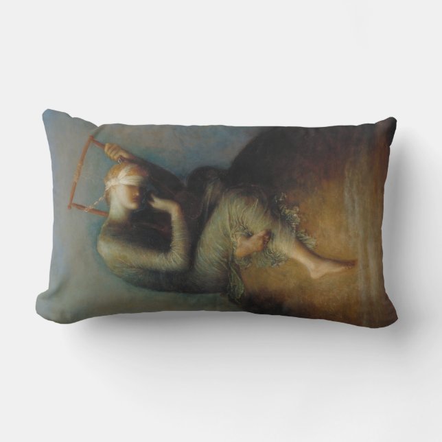 Hoop (door George Frederick Watts) Kussen (Voorkant)