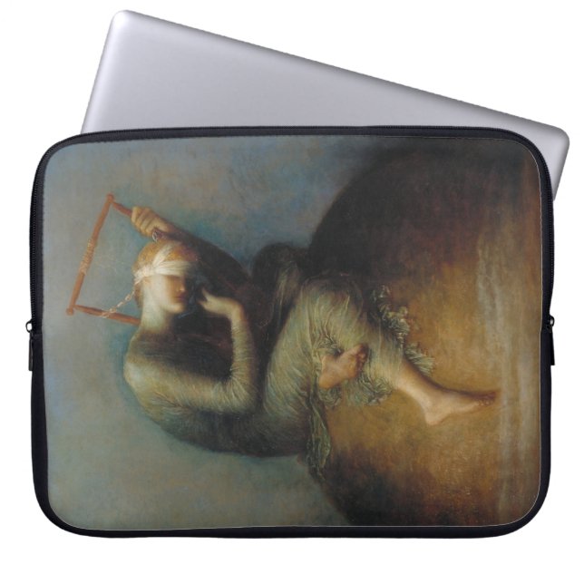 Hoop (door George Frederick Watts) Laptop Sleeve (Voorkant)