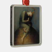 Hoop (door George Frederick Watts) Metalen Ornament (Rechts)