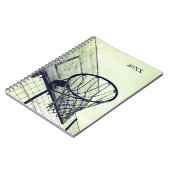 Hoop Dreams Basketball Notitieboek (Linkerzijde)