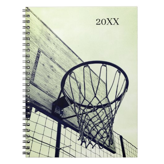 Hoop Dreams Basketball Notitieboek (Voorkant)