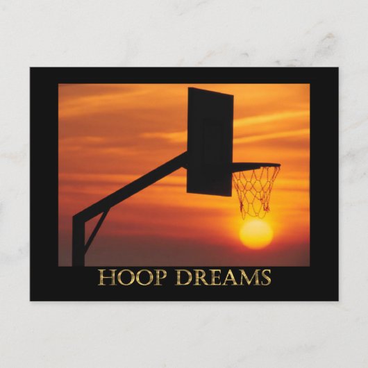 HOOP DREAMS BRIEFKAART (Voorkant)