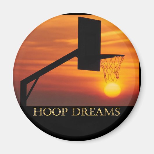 HOOP DREAMS MAGNEET (Voorkant)